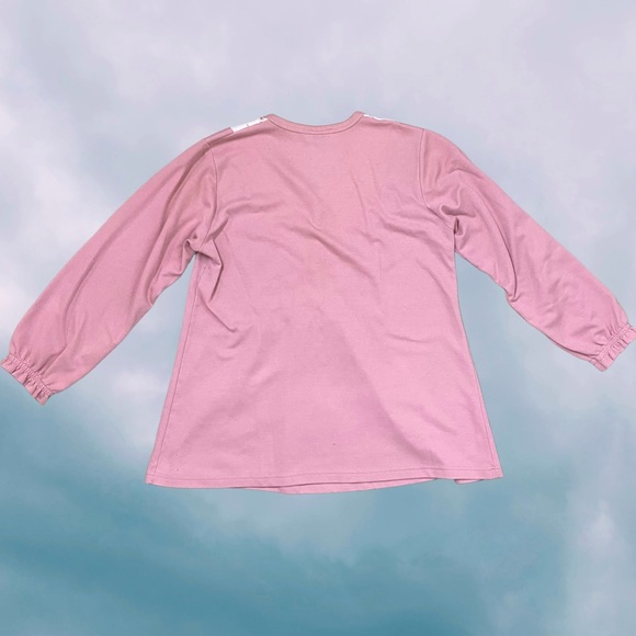 Vintage 1990s Pink Floral Pajama Top - Picture 4 of 14